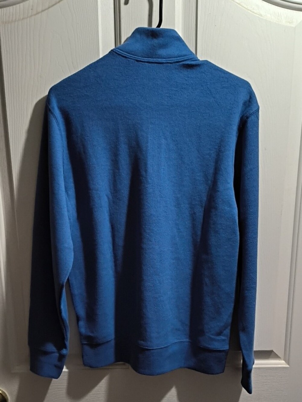 Lands' End Men's Royal Blue Half-Zip Sweater - Picture 2 of 3